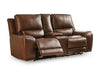 DeepWakes Power Reclining Loveseat with Console - Tony’s Furniture Store & Linen (GA) - Multi Location