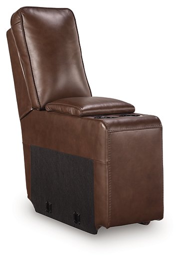 DeepWakes Reclining Sectional with Storage Console - Tony’s Furniture Store & Linen (GA) - Multi Location