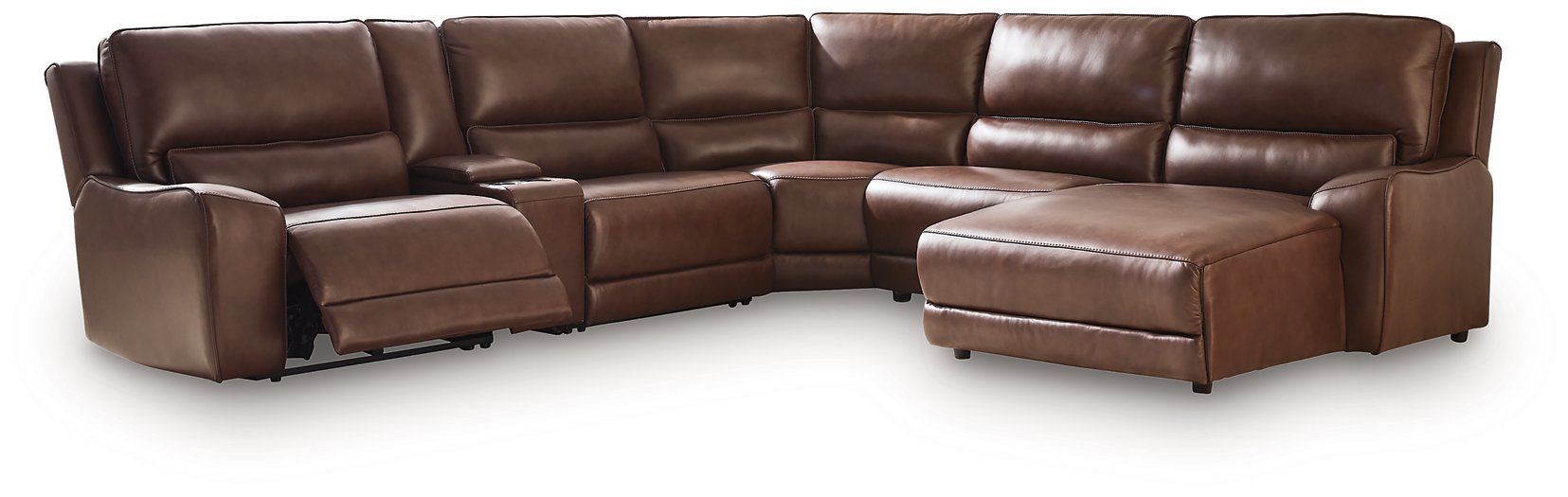 DeepWakes Power Reclining Sectional with Chaise - Tony’s Furniture Store & Linen (GA) - Multi Location