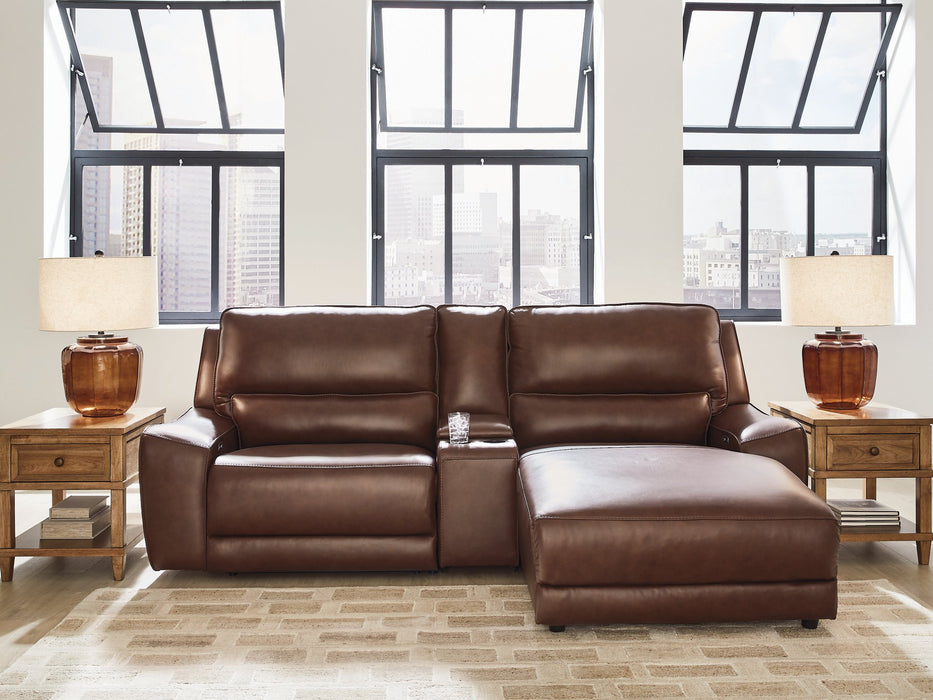 DeepWakes Power Reclining Sectional with Chaise - Tony’s Furniture Store & Linen (GA) - Multi Location