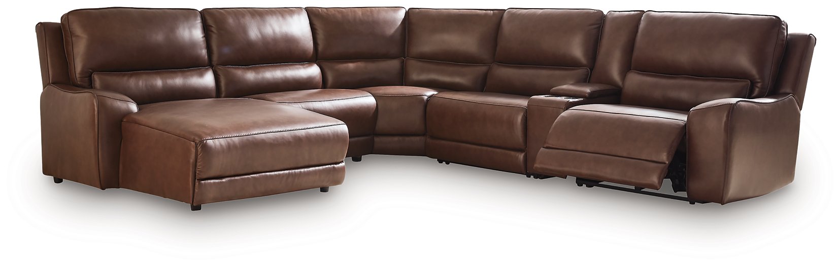 DeepWakes Power Reclining Sectional with Chaise - Tony’s Furniture Store & Linen (GA) - Multi Location