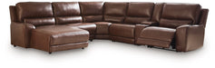 DeepWakes Power Reclining Sectional with Chaise - Tony’s Furniture Store & Linen (GA) - Multi Location