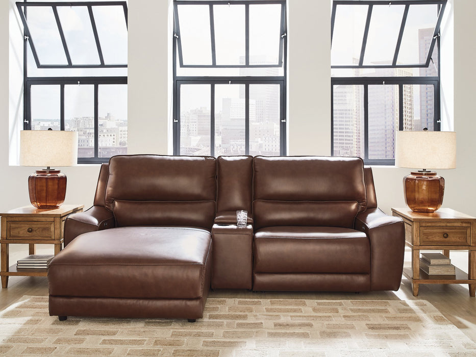 DeepWakes Power Reclining Sectional with Chaise - Tony’s Furniture Store & Linen (GA) - Multi Location