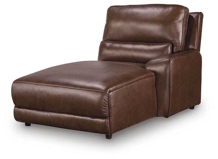 DeepWakes Power Reclining Sectional with Chaise - Tony’s Furniture Store & Linen (GA) - Multi Location