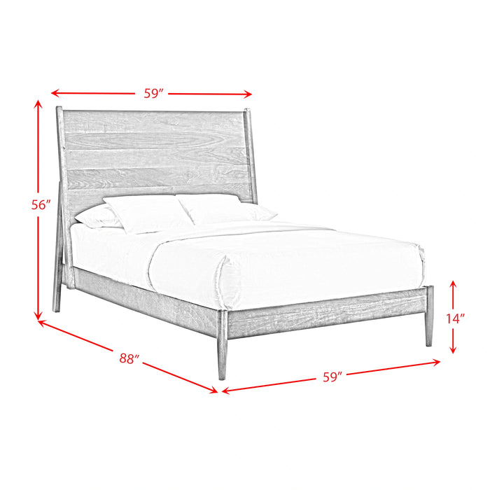 Malibu Panel Bed in Walnut - Tony’s Furniture Store & Linen (GA) - Multi Location