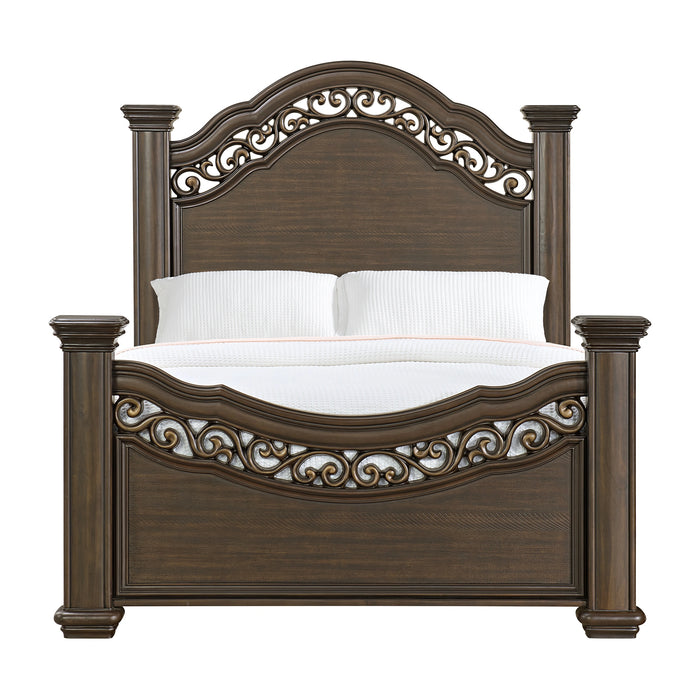 Brunswick Panel Bed in Mahogany - Tony’s Furniture Store & Linen (GA) - Multi Location