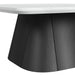 Edison Coffee Table in White and Black - Tony’s Furniture Store & Linen (GA) - Multi Location