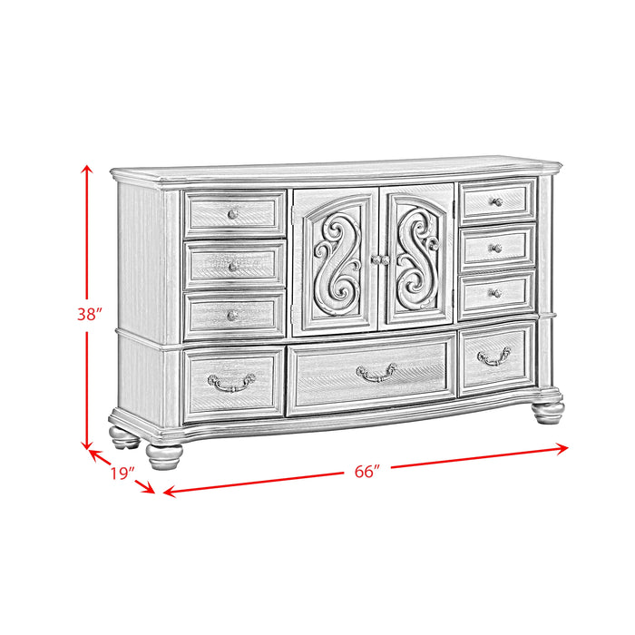 Brunswick 7-Drawer Dresser in Mahogany - Tony’s Furniture Store & Linen (GA) - Multi Location