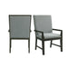 Donovan Upholstery Arm Chair Dark (2 Per Pack) - Tony’s Furniture Store & Linen (GA) - Multi Location