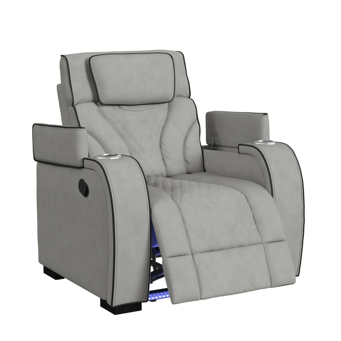 Blitz Motion Recliner with LED - Tony’s Furniture Store & Linen (GA) - Multi Location