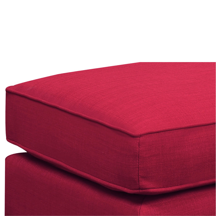 Erica 497 Ottoman W/Chrome Nail (ISTA 3) - Tony’s Furniture Store & Linen (GA) - Multi Location