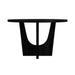 Oregon Round Table in Black - Tony’s Furniture Store & Linen (GA) - Multi Location