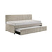 Arden Twin Daybed with Trundle in Corduroy Beige - Tony’s Furniture Store & Linen (GA) - Multi Location