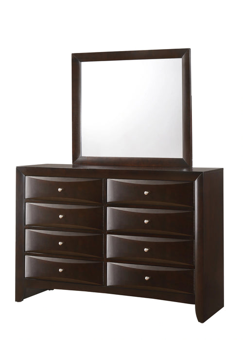 Crown Mark Emily Dresser in Dark Cherry image