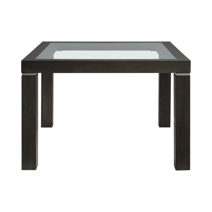 Elodie Counter Table with Glass in Charcoal - Tony’s Furniture Store & Linen (GA) - Multi Location