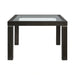Elodie Counter Table with Glass in Charcoal - Tony’s Furniture Store & Linen (GA) - Multi Location