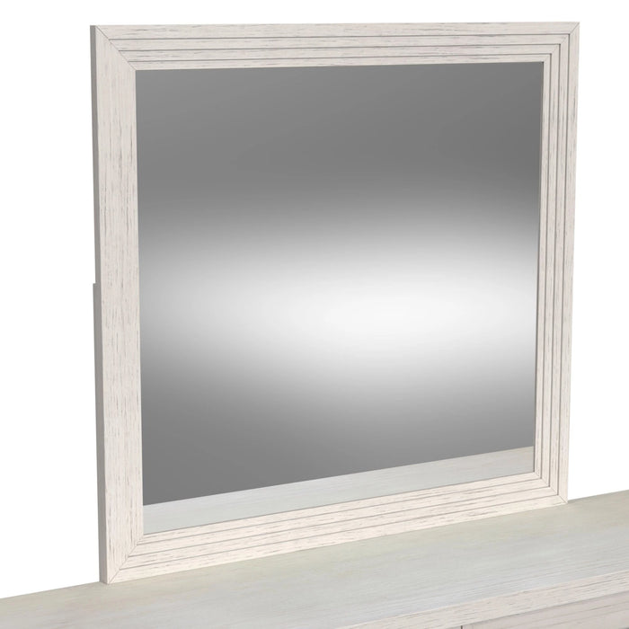Avalanche Dresser and Mirror Set in Antique White - Tony’s Furniture Store & Linen (GA) - Multi Location