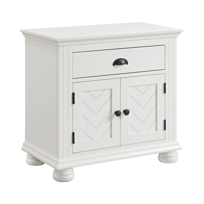Kona Bedroom Set with 2 Nightstands in White - Tony’s Furniture Store & Linen (GA) - Multi Location