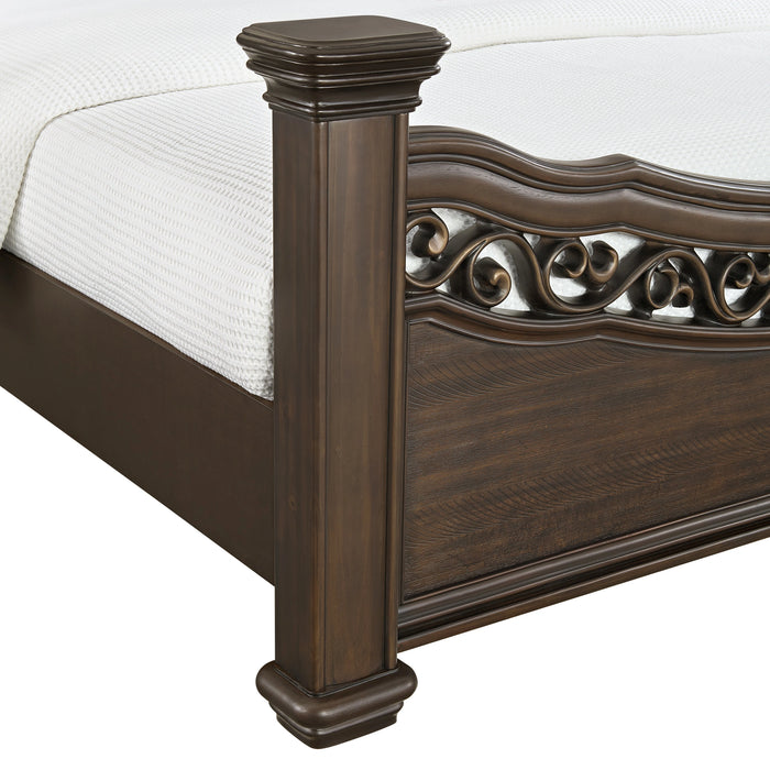 Brunswick Panel Bed in Mahogany - Tony’s Furniture Store & Linen (GA) - Multi Location