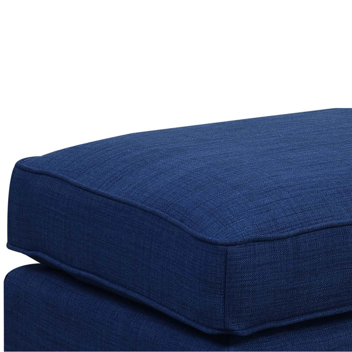 Erica 497 Ottoman W/Chrome Nail (ISTA 3) - Tony’s Furniture Store & Linen (GA) - Multi Location