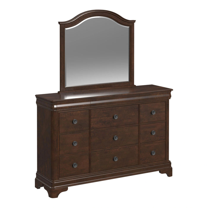 Cameron Cherry Dresser & Mirror Set - Tony’s Furniture Store & Linen (GA) - Multi Location