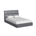 Valari Bed in Grey PU - Tony’s Furniture Store & Linen (GA) - Multi Location
