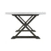 Lexi Dining Table in Espresso Base / White Marble Top - Tony’s Furniture Store & Linen (GA) - Multi Location