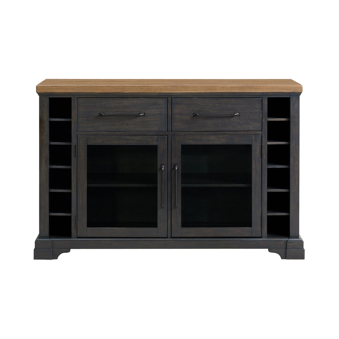 Montrose Server in Espresso and Brown - Tony’s Furniture Store & Linen (GA) - Multi Location