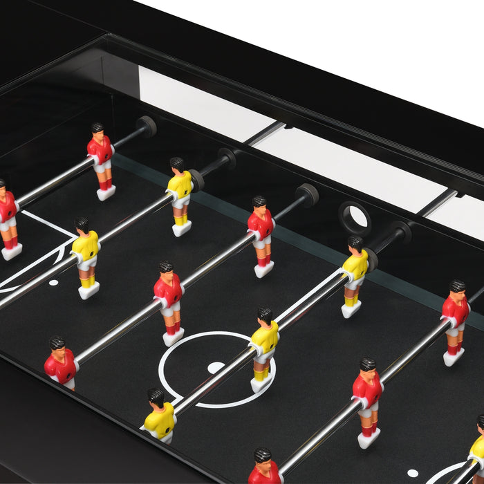 Giga Foosball Table (SSG-110601) Black Foosball Table - Tony’s Furniture Store & Linen (GA) - Multi Location