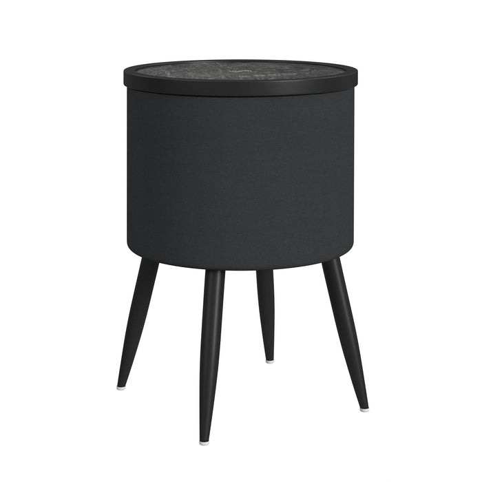 Halo Smart End Table in Black - Tony’s Furniture Store & Linen (GA) - Multi Location