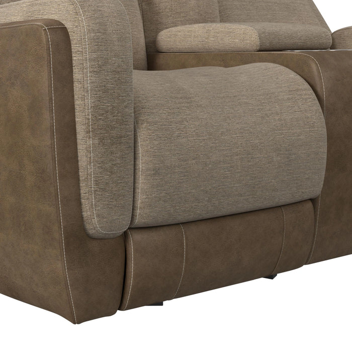 Hornet Motion Glider Loveseat with Console - Tony’s Furniture Store & Linen (GA) - Multi Location