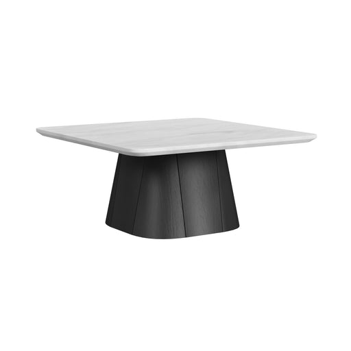 Edison Coffee Table in White and Black - Tony’s Furniture Store & Linen (GA) - Multi Location