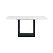 Valentino White Dining Table - Tony’s Furniture Store & Linen (GA) - Multi Location