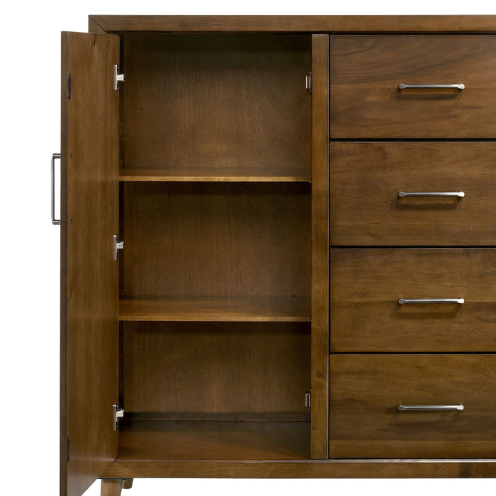 Malibu Chest in Walnut - Tony’s Furniture Store & Linen (GA) - Multi Location