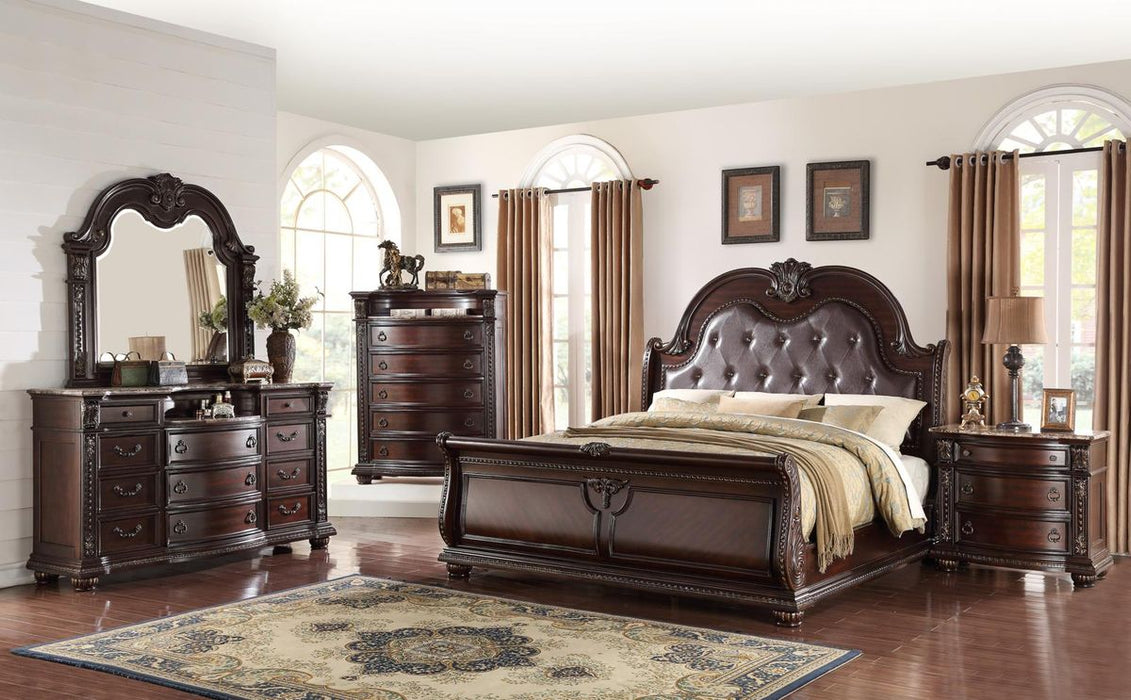 Crown Mark Stanley King Bed - Tony’s Furniture Store & Linen (GA) - Multi Location
