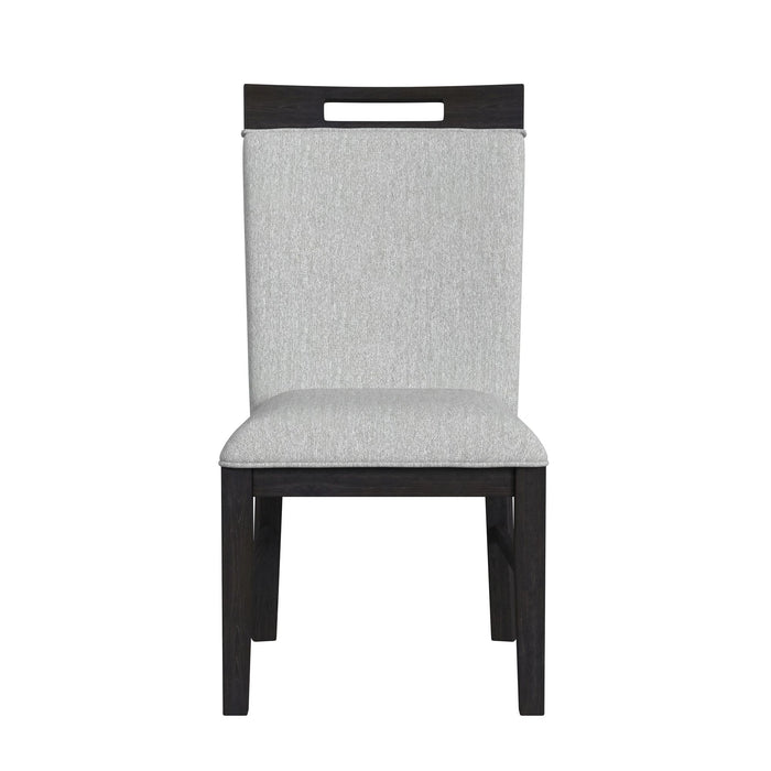 Transcend Side Chair with Light Grey Fabric in Charcoal (2 Per Carton) - Tony’s Furniture Store & Linen (GA) - Multi Location