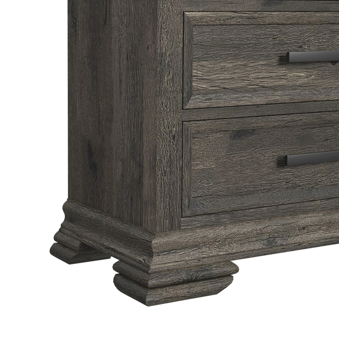 Park Ridge 9-Drawer Dresser in Charcoal