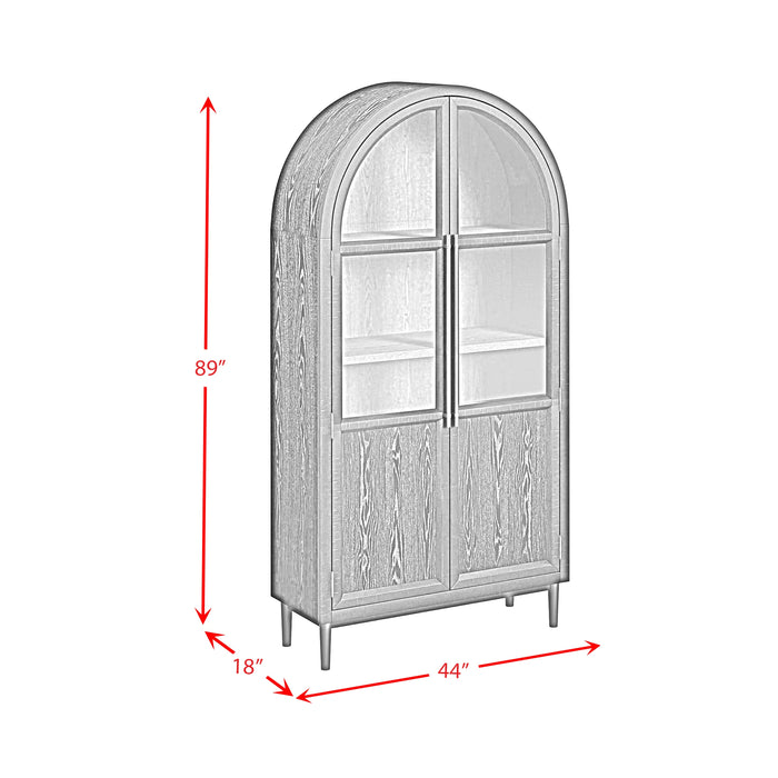 Taurus Bookcase in Flat Black - Tony’s Furniture Store & Linen (GA) - Multi Location