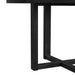 Bahama Breeze 47.5"" Round Dining Table in Black - Tony’s Furniture Store & Linen (GA) - Multi Location