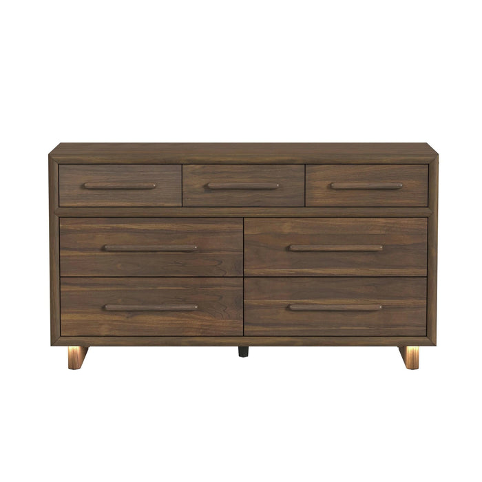 Brisbane Dresser with LED in Brown - Tony’s Furniture Store & Linen (GA) - Multi Location