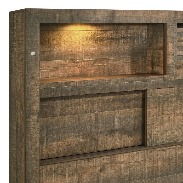 Bailey Bookcase Panel Bedroom Set with Bluetooth - Tony’s Furniture Store & Linen (GA) - Multi Location