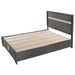 Crown Mark Regata King Storage Bed in Grey - Tony’s Furniture Store & Linen (GA) - Multi Location