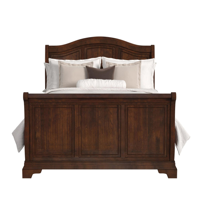 Cameron Cherry Sleigh Bed - Tony’s Furniture Store & Linen (GA) - Multi Location