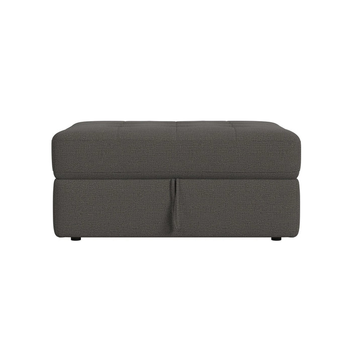 Options One Storage Ottoman in Palmer Plus Ash - Tony’s Furniture Store & Linen (GA) - Multi Location