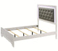 Crown Mark Furniture Lyssa King Upholstered Bed in White B4310-K - Tony’s Furniture Store & Linen (GA) - Multi Location