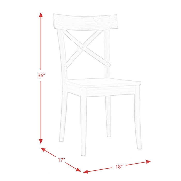 (D210-43C) Coronado- Side Chair (2/Ctn)- Chocolate - Tony’s Furniture Store & Linen (GA) - Multi Location