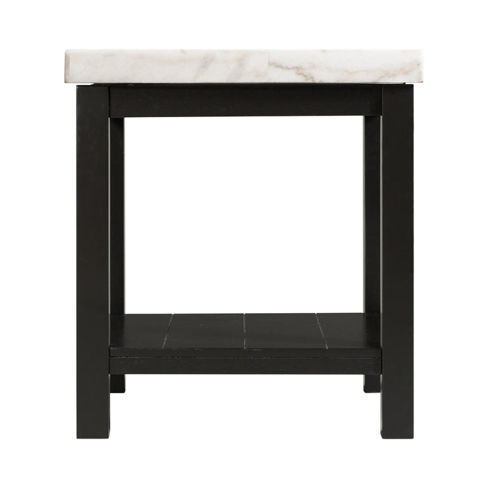 Marcello w/ White Top - End table - Tony’s Furniture Store & Linen (GA) - Multi Location