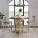 Callista Round 5PC Dining Set-Table and Four Seats - Tony’s Furniture Store & Linen (GA) - Multi Location