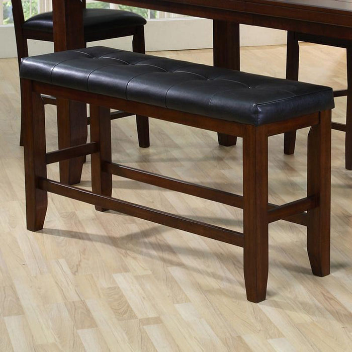 Crown Mark Bardstown Counter Height Bench in Espresso - Tony’s Furniture Store & Linen (GA) - Multi Location