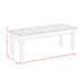 Farmington Storage Dining Bench in Medium Brown and Washed Stone - Tony’s Furniture Store & Linen (GA) - Multi Location
